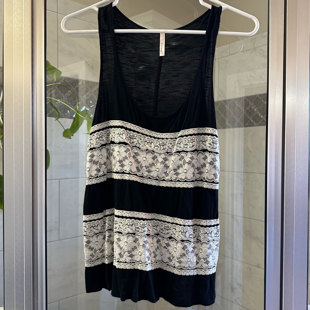Boutique Lace Tank